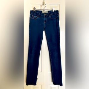 Hollister women’s low rise skinny dark wash, size 5R (27)
